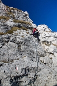 Dal Pian dei Resinelli salita in GRIGNETTA e al GRIGNONE e ritorno sull'ALTA VIA DELLE GRIGNE il 15 e 16 ottobre 2011 - FOTOGALLERY